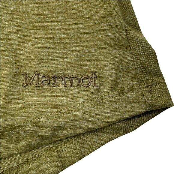 Marmot Allie Long Sleeve Shirt Roll Tab Sleeve Green NEW - Picture 7 of 11
